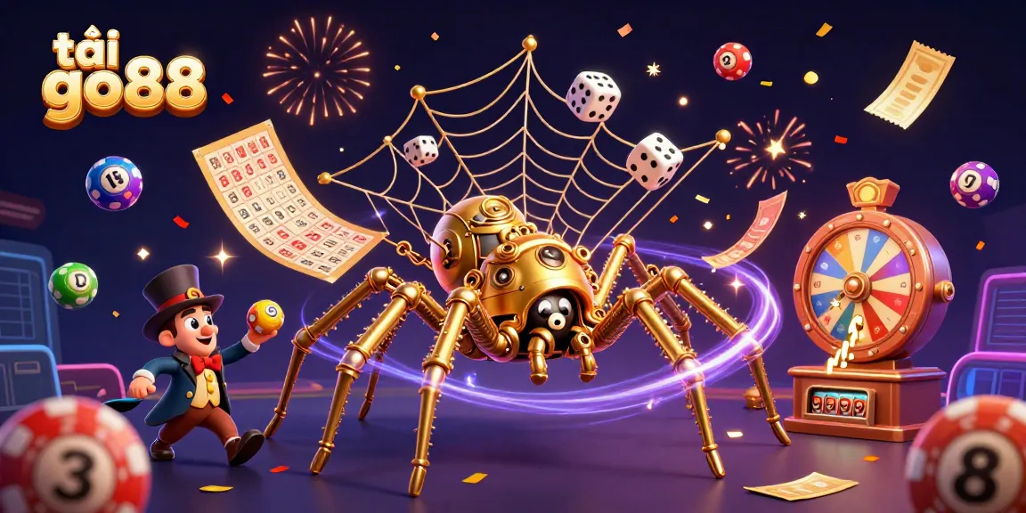 Engage in thrilling lottery fun with tải go88 amidst vivid 3D casino elements.