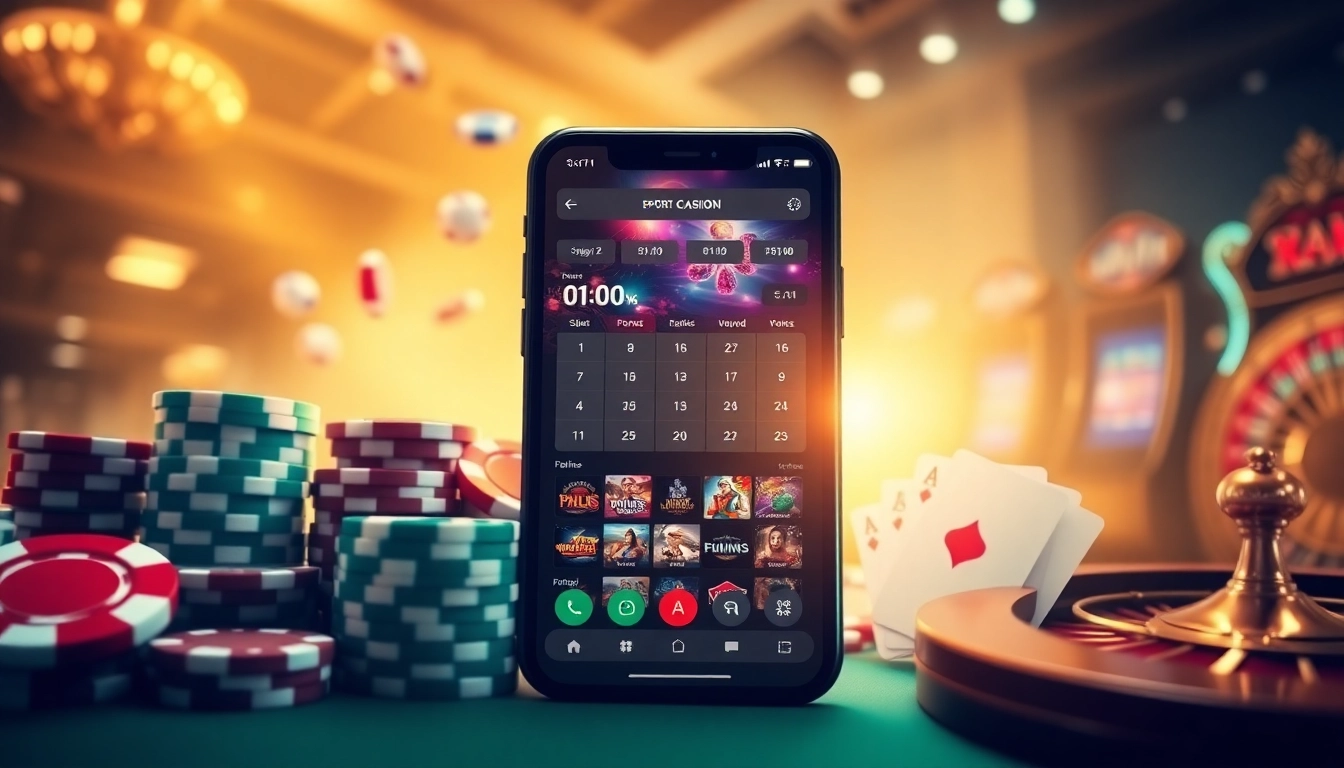Experience the excitement of tải app xn88 with dynamic gaming visuals and sleek casino elements.