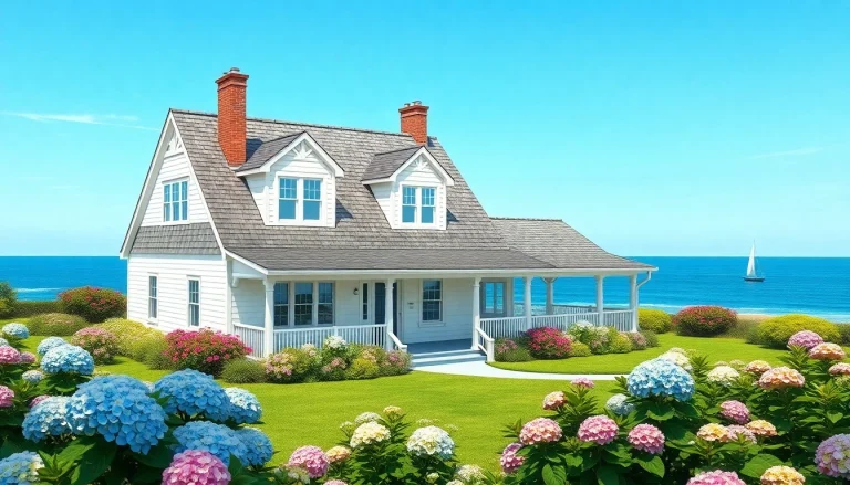 Showcasing beautiful cape cod homes with serene coastal views and elegant gardens.