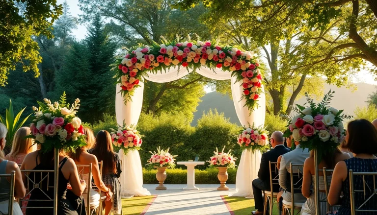 Celebrate at the Best Wedding Venue Jacksonville with an enchanting outdoor ceremony setup.