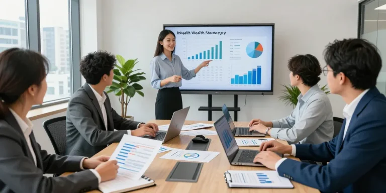 Client-focused meeting with financial advisor in Hampton Roads VA, discussing personalized strategies.